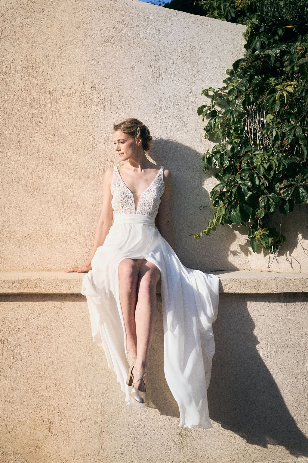 Luxury destination wedding photographer France — bohemian bridal inspiration Provence